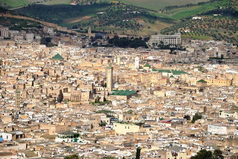 Vue de Fès depuis le Borj Sud
